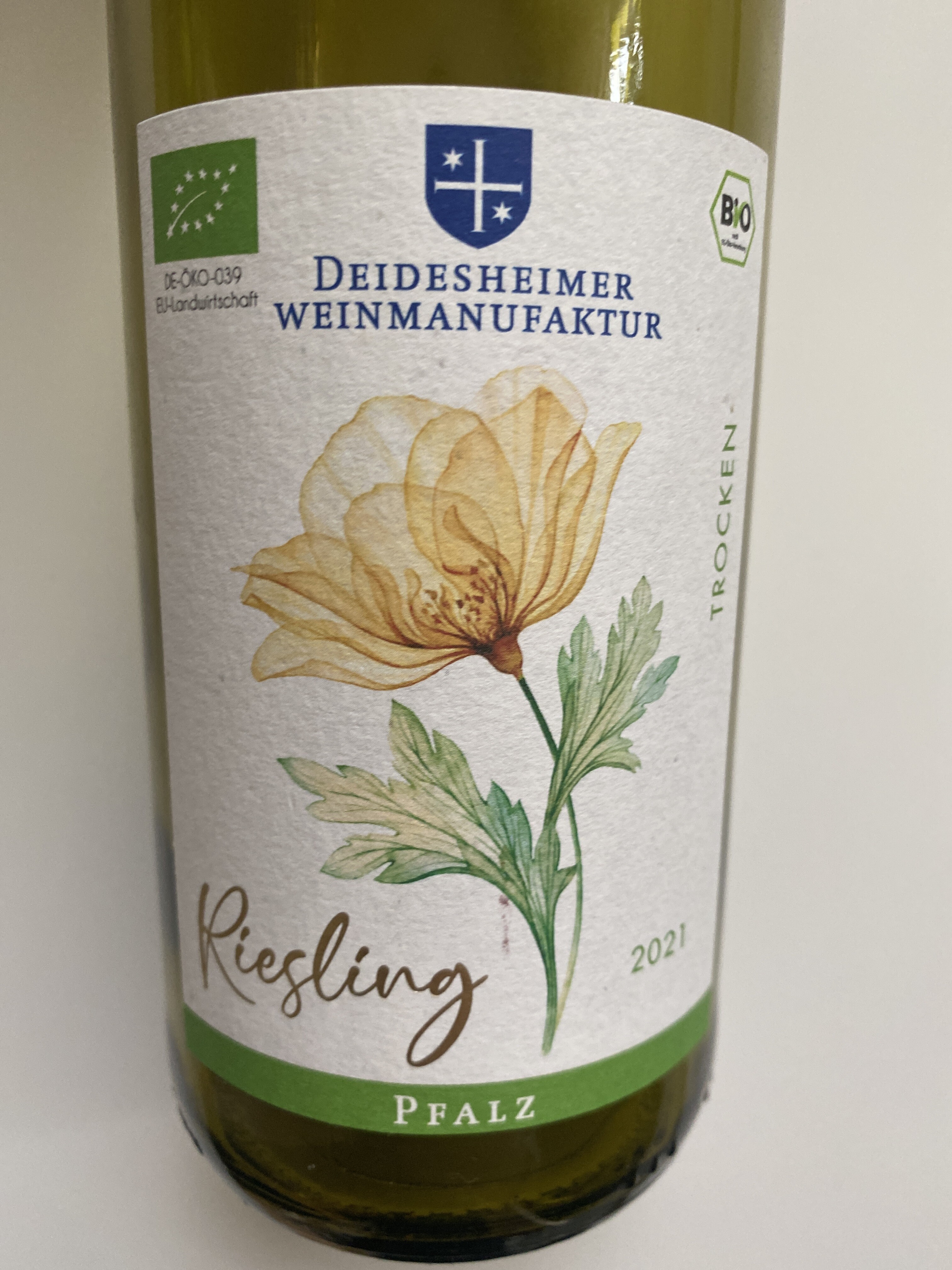 2021 Weinmanufaktur Riesling Deidesheimer - Pfalz Enostrada